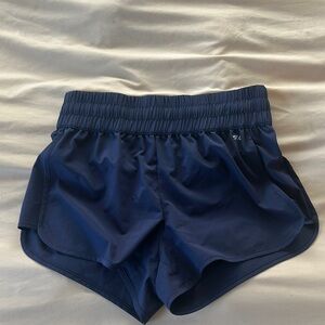 DSG High Rise Blue Athletic Shorts Moisture-Wicking Performance